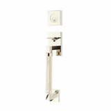 Emtek 4209 Hercules Knurled Full Length Dummy Set Entrance Handleset - Brass Tubular