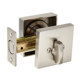 Emtek 8469 Square Deadbolt - Modern Brass - Single Cylinder