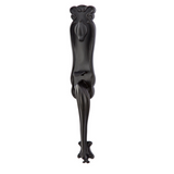 Emtek 471333 Art Nouveau Entrance Handleset - Lost Wax Cast Bronze Tubular - Single Cylinder