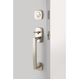 Emtek 4715 Urban Modern Single Cylinder Entrance Handleset - Brass Tubular