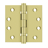 4" x 4" Square Hinges, Ball Bearings