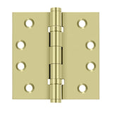 4" x 4" Square Hinges, Ball Bearings