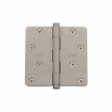 Baldwin 4" X 4" Solid Brass Residential Hinge - 5/8" Radius Corner