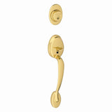 Schlage Residential F92 Plymouth Dummy Exterior Handleset Only
