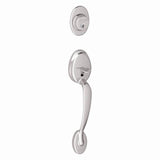 Schlage Residential F92 Plymouth Dummy Exterior Handleset Only