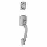 Schlage Residential F92 Greenwich Dummy Exterior Handleset Only