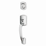 Schlage Residential F92 Greenwich Dummy Exterior Handleset Only