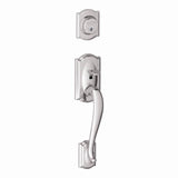 Schlage Residential F58 Camelot Exterior Active Handleset Only with C Keyway