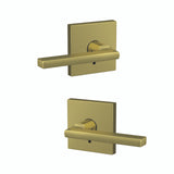 Schlage Residential FC172 - Latitude Lever Non Turning Double Dummy Pair