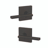 Schlage Residential FC172 - Latitude Lever Non Turning Double Dummy Pair