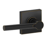 Schlage Residential J10 - Broadway Lever Passage Lock with 16254 Latch and 10101 Strike