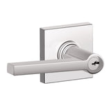 Schlage Residential J54 - Entry Lock Solstice Lever with C Keyway, 16255 Latch and 10101 Strike