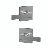 Schlage Residential FC172 - Northbrook Lever Non Turning Double Dummy Pair -  Collins Rose