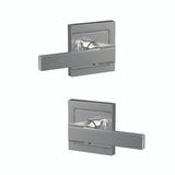Schlage Residential FC172 - Northbrook Lever Non Turning Double Dummy Pair - Upland Rose