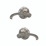 Schlage Residential FC172 - Whitney Lever Non Turning Double Dummy Pair - Alden Rose