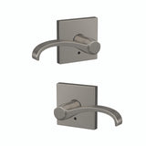 Schlage Residential FC172 - Whitney Lever Non Turning Double Dummy Pair - Collins Rose