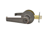 Schlage Residential F51A - Entry Lock - Elan Lever, C Keyway with 16211 Latch and 10063 Strike