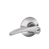 Schlage Residential F51A - Entry Lock - Manhattan Lever, C Keyway with 16211 Latch and 10063 Strike