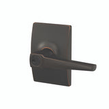Schlage Residential F51A - Entry Lock - Eller Lever, C Keyway with 16211 Latch and 10063 Strike - Century Rose