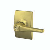 Schlage Residential F51A - Entry Lock - Eller Lever, C Keyway with 16211 Latch and 10063 Strike - Century Rose