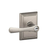 Schlage Residential F51A - Entry Lock - Avila Lever, C Keyway with 16211 Latch and 10063 Strike - Addison Rose