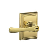 Schlage Residential F51A - Entry Lock - Avila Lever, C Keyway with 16211 Latch and 10063 Strike - Addison Rose