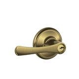 Schlage Residential F51A - Entry Lock - Avila Lever, C Keyway with 16211 Latch and 10063 Strike - Alden Rose