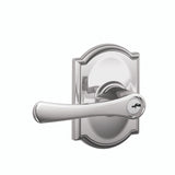 Schlage Residential F51A - Entry Lock - Avila Lever, C Keyway with 16211 Latch and 10063 Strike - Camelot Rose