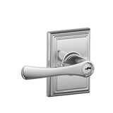 Schlage Residential F51A - Entry Lock - Avila Lever, C Keyway with 16211 Latch and 10063 Strike - Addison Rose