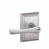 Schlage Residential F51A - Entry Lock - Avila Lever, C Keyway with 16211 Latch and 10063 Strike - Addison Rose