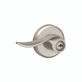 Schlage Residential F51A - Entry Lock - Sacramento Lever, C Keyway with 16211 Latch and 10063 Strike - Greyson Rose