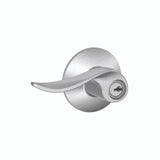 Schlage Residential F51A - Entry Lock - Sacramento Lever, C Keyway with 16211 Latch and 10063 Strike - Kinsler Rose