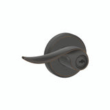 Schlage Residential F51A - Entry Lock - Sacramento Lever, C Keyway with 16211 Latch and 10063 Strike - Greyson Rose