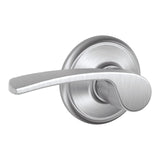 Schlage Residential F10 - Merano Lever Passage Lock with 16080 Latch and 10027 Strike - Alden Rose
