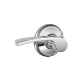 Schlage Residential F10 - Merano Lever Passage Lock with 16080 Latch and 10027 Strike - Alden Rose
