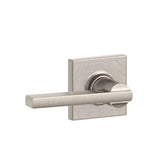 Schlage Residential F10 - Avanti Lever Passage Lock with 16080 Latch and 10027 Strike - Camelot Rose