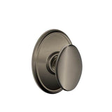 Schlage Residential F40 - Privacy Lock - Siena Knob, 16080 Latch and 10027 Strike-Wakefield Rose