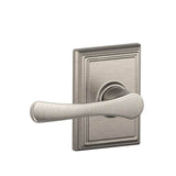 Schlage Residential F10 - Avila Lever Passage Lock with 16080 Latch and 10027 Strike - Addison Rose