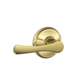 Schlage Residential F10 - Avila Lever Passage Lock with 16080 Latch and 10027 Strike - Alden Rose