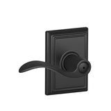 Schlage Residential F40 - Privacy Lock - Accent Lever, 16080 Latch and 10027 Strike