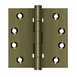 4" x 4" Square Hinges, Ball Bearings