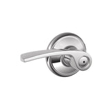 Schlage Residential F40 - Privacy Lock - Merano Lever, 16080 Latch and 10027 Strike