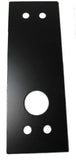 Lockey T-Cover, Cover Plate for 1100 and 1600 Series Locks, Black
