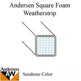 Weatherstrip, Narroline, Top and bottom rail foam - Sandtone (Tan)