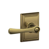 Schlage Residential F40 - Privacy Lock - Avila Lever, 16080 Latch and 10027 Strike - Addison Rose