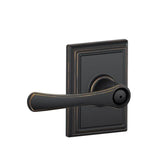 Schlage Residential F40 - Privacy Lock - Avila Lever, 16080 Latch and 10027 Strike - Addison Rose