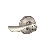 Schlage Residential F40 - Privacy Lock - Champagne Lever, 16080 Latch and 10027 Strike - Alden Rose