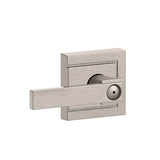 Schlage Residential F40 - Privacy Lock - Northbrook Lever, 16080 Latch and 10027 Strike