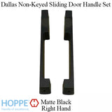 Dallas Non-Keyed Sliding Door handle set, HLS9000 gears RH 1-3/4