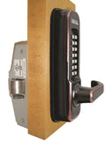 Lockey 115-P Keyless Mechanical Digital Panic Bar Exit Door Lock